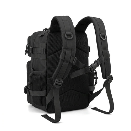 26L Tactical Backpack Men Women MOLLE Outdoor Survival Fitness Hiking Rucksack With Dual Double Cup Holders Camping Travel Daily Use Backpack