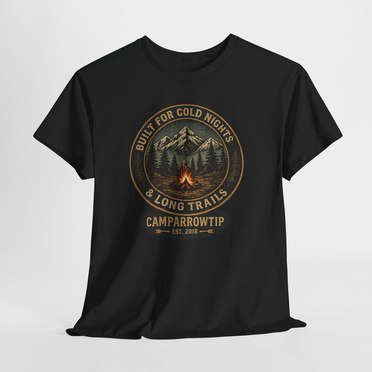 Built for Cold Nights & Long Trails — CampArrowtip Outdoor Tee