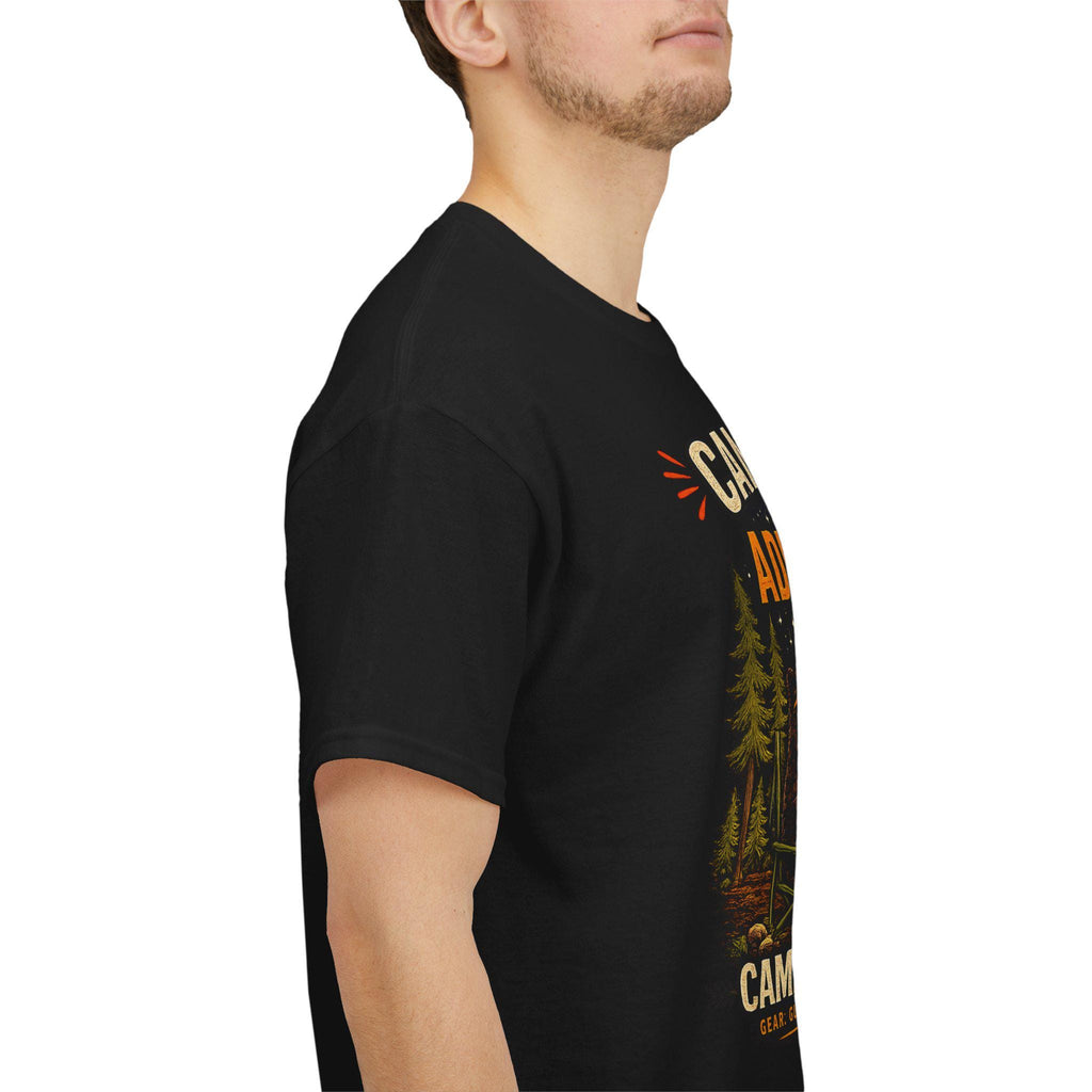 Camping Because Adulting Is Hard — CampArrowtip Graphic Tee