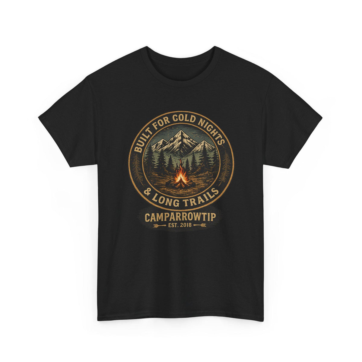 Built for Cold Nights & Long Trails — CampArrowtip Outdoor Tee