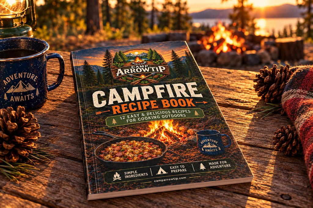 CampArrowtip Campfire Recipe Book — 12 Outdoor Cooking Recipes (Digital Download)